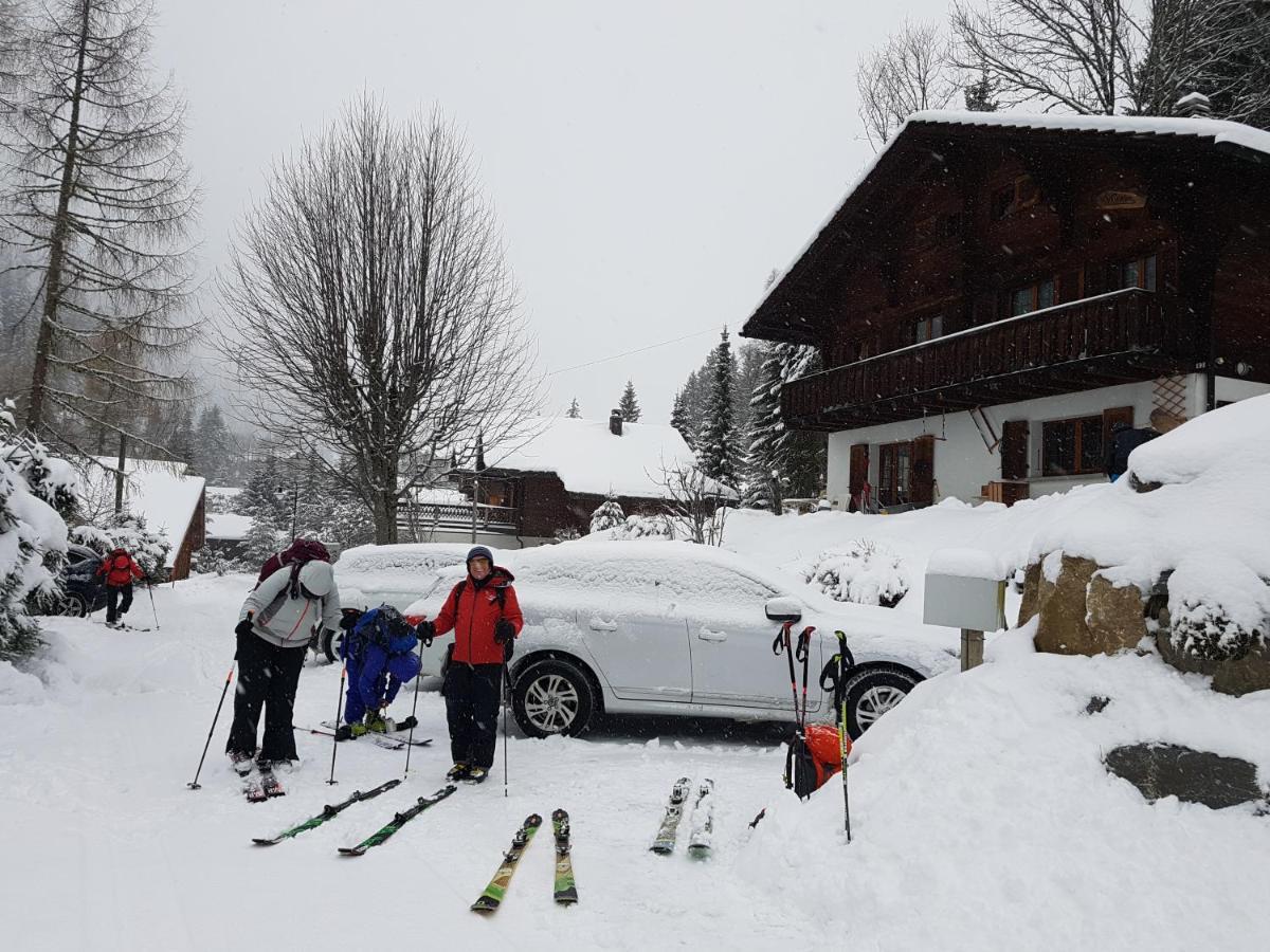 Le Castor Bed & Breakfast Morgins Exterior photo